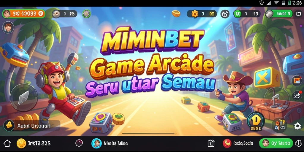 Antarmuka MIMINBET yang menarik dan inovatif dalam gameplay Arcade.